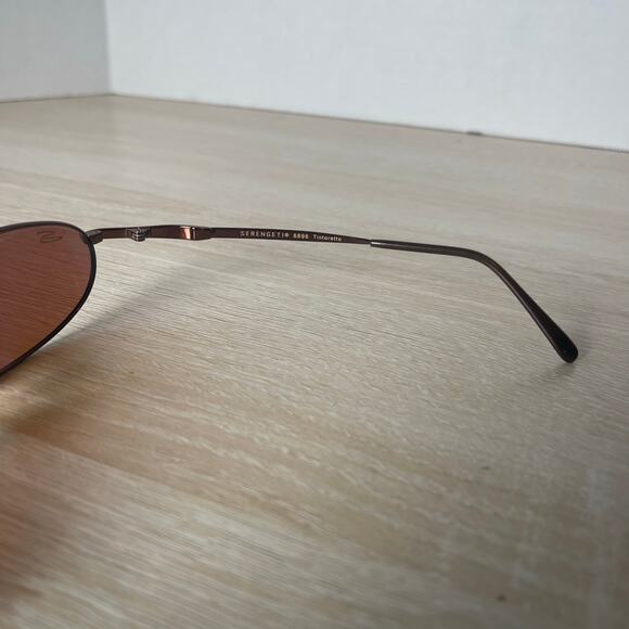 Serengeti 6896 Tintoretto Sunglasses RARE! Bronze Polarized Photochromic Japan - Picture 8 of 12